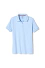 front view of  3-Pack Short Sleeve Interlock Polo with Picot Collar (Feminine Fit) opens large image - 3 of 6