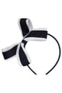 front view of  Two-Tone Bow Headband opens large image - 1 of 1