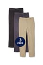 Front view of 3-Pack Relaxed Fit Pant opens large image - 1 of 5