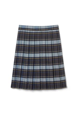 Adult Plaid Pleated Skirt - French Toast