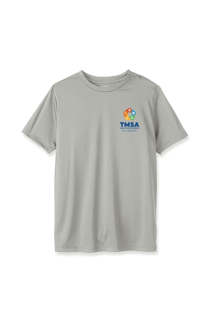 Front view of T.M.S.A short sleeve performance tee of  TMSA Short Sleeve Performance Tee