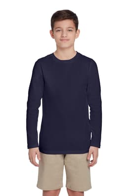 back view of  Long Sleeve Crewneck Tee