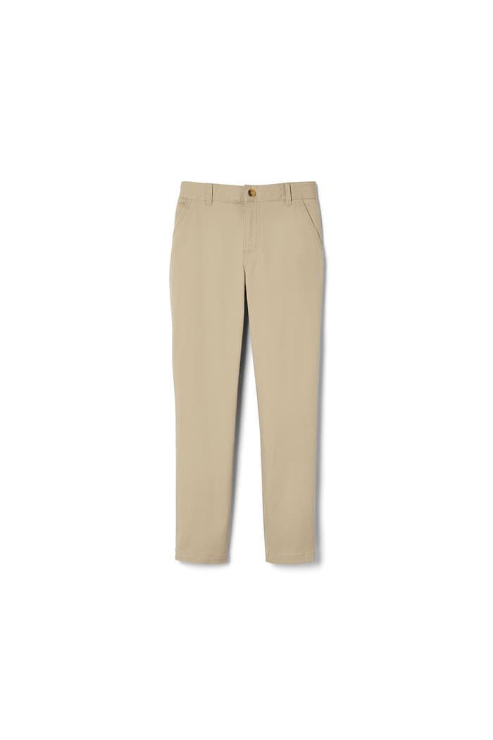 Front view of Boys' Straight Fit Stretch Twill Pant - FINAL SALE 