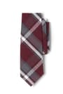 front view of  57in Plaid Uniform Tie - FINAL SALE opens large image - 1 of 1