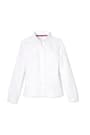 Front view of Long Sleeve Oxford Blouse with Princess Seams opens large image