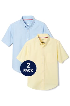  of 2-Pack Short Sleeve Oxford Shirt 
