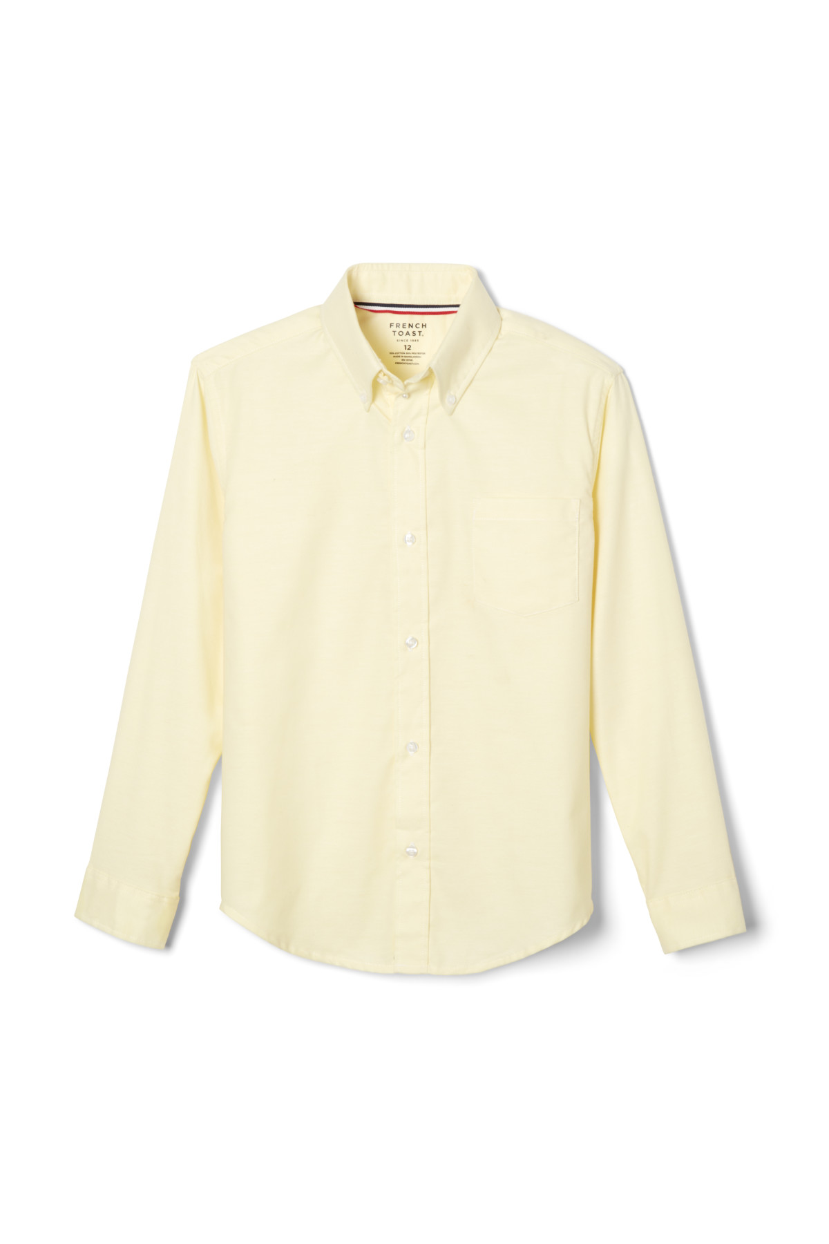 Essentials Boys' Long-Sleeve Uniform Oxford Shirt