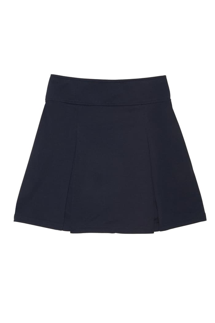 front view of  Kick Pleat Skort