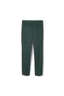 back view of  Green Flat Front Double Knee Pant - FINAL SALE opens large image - 2 of 2