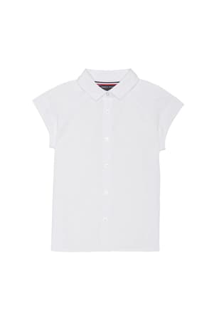 front view of  Short Sleeve Raglan Blouse