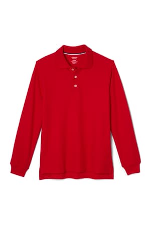  of 5-Pack Long Sleeve Pique Polo 