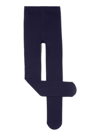 front view of  Ribbed Fleece-Lined Tights