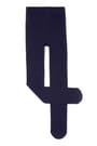 front view of  Ribbed Fleece-Lined Tights opens large image - 1 of 2