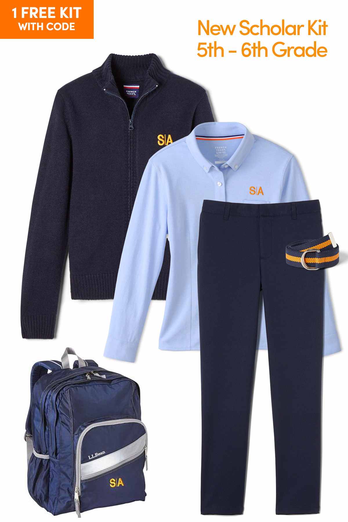 Image of Products in New Scholar Kit 5th to 6th Grade Option 2