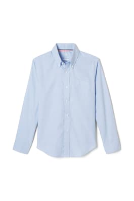 front view of  5-Pack Long Sleeve Oxford Shirt