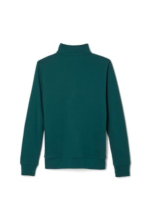 back view of  Quarter Zip Fleece Sweatshirt - FINAL SALE