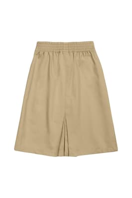 back view of  Long Skirt with Back Panel