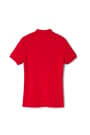 back view of  3-Pack Short Sleeve Fitted Interlock Polo with Picot Collar (Feminine Fit) opens large image - 6 of 6