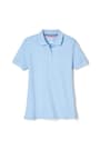 Front view of Short Sleeve Stretch Pique Polo (Feminine Fit) opens large image - 1 of 2