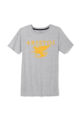Front view of  Aristoi Classical Short Sleeve Crewneck Tee