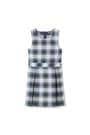 Front view of Plaid Box Pleat Jumper  - 1 of 4