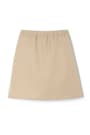 back view of  Front Button Pleated Skort opens large image - 2 of 4