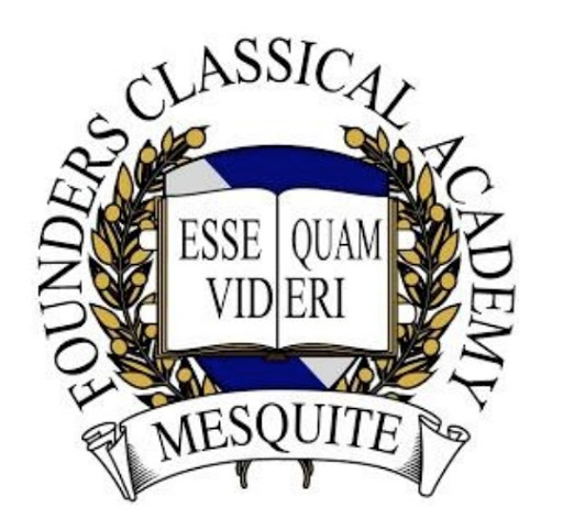 Founders Classical Academy of Mesquite logo