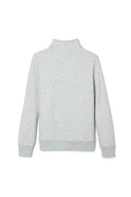 back view of  Quarter Zip Fleece Sweatshirt