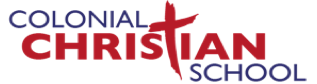 Colonial Christian School logo