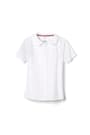 Complete front view of 5-Pack Short Sleeve Modern Peter Pan Blouse opens large image - 3 of 3