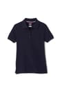 Complete Back view of 3-Pack Short Sleeve Fitted Stretch Pique Polo (Feminine Fit) opens large image - 4 of 7