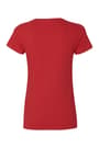 front view of  Adult Heavy Cotton Womens V-Neck Tee opens large image - 3 of 3