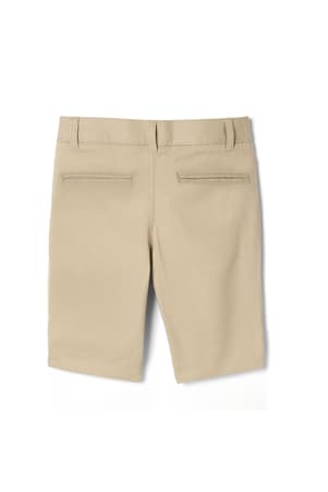 French Toast Girls 2T-4T Pull On Stretch Twill Shorts - Khaki