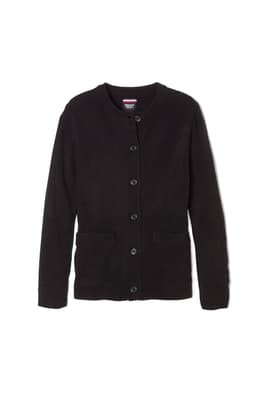  of Girls Anti-Pill Crew Neck Cardigan Sweater - FINAL SALE 