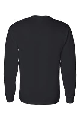 back view of  Long Sleeve Heavy Cotton Tee - FINAL SALE