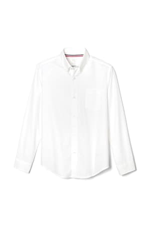 Essentials Boys' Long-Sleeve Uniform Oxford Shirt