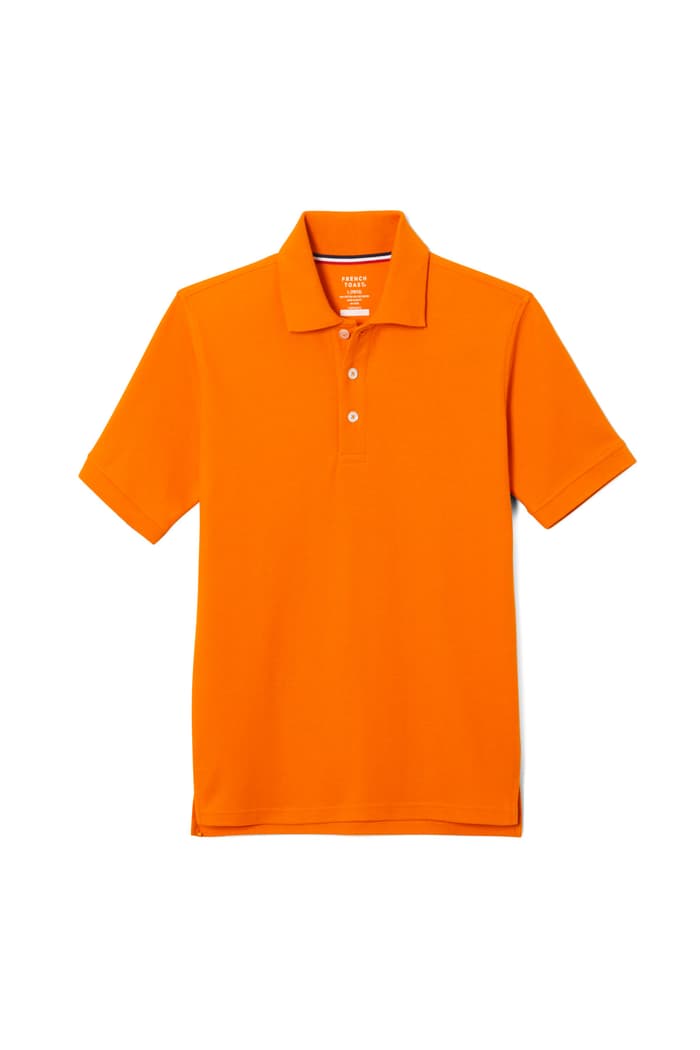 Front view of Short Sleeve Pique Polo 