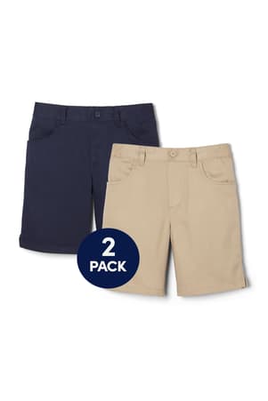  of 2-Pack Pull-On Girls Shorts 