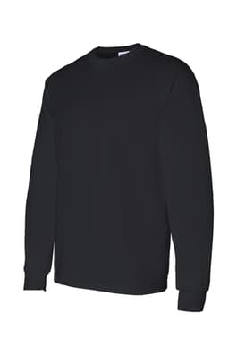 side view of  Long Sleeve Heavy Cotton Tee - FINAL SALE
