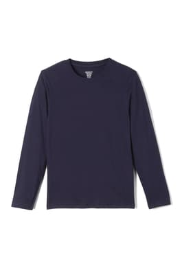 front view of  Long Sleeve Crewneck Tee