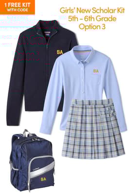  of Girls' New Scholar Kit 5th to 6th Grade Option 3 (One FREE kit w/code) 