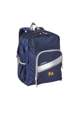 front view of  L.L. Bean Deluxe Backpack with Success Academy Logo (K-12)