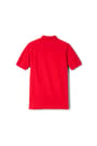 Back View of Short Sleeve Pique Polo opens large image - 2 of 5