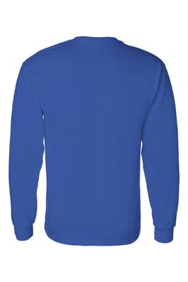 back view of  Long Sleeve Heavy Cotton Tee - FINAL SALE