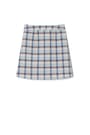 back view of  Plaid Two-Tab Skort opens large image - 2 of 3