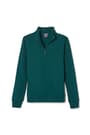 front view of  Quarter Zip Fleece Sweatshirt - FINAL SALE opens large image - 1 of 2