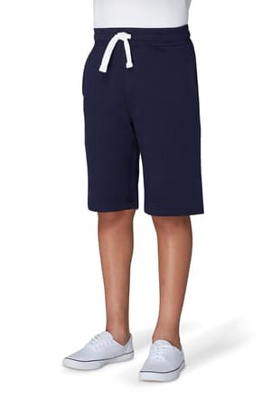 front on figure view of  Fleece Gym Short