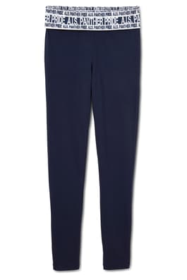 front view of  Printed Fold Over Yoga Pants