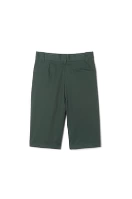 back view of  Flat Front Adjustable Waist Short - FINAL SALE