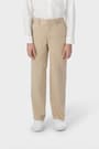 Complete front view of Boys' Relaxed Fit Twill Pant opens large image - 3 of 5